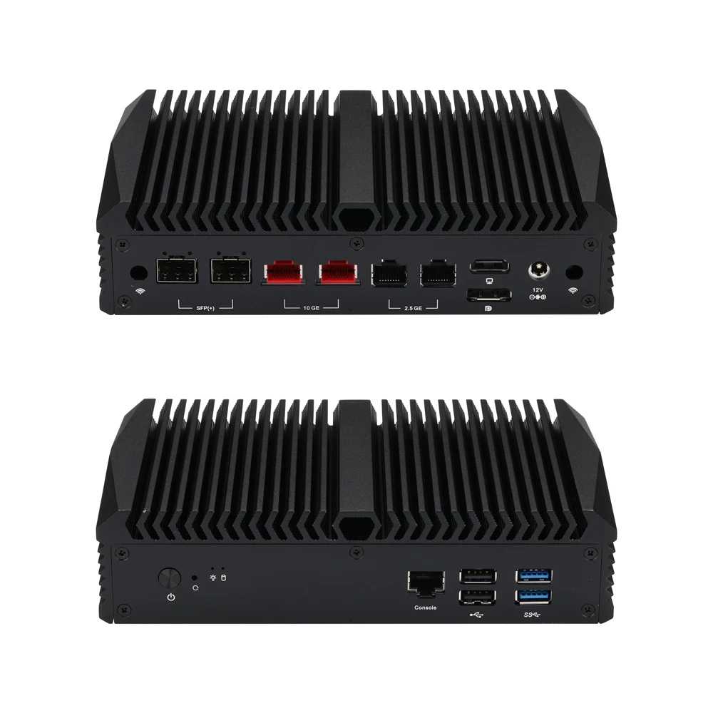 Mini PC Q10900U6 S13 2 ×X710-BM2 10 Gigabit SFP+2, 2 ×X540 10 Gigabit LAN, 2 ×I226-V 2.5 Gigabit LAN Firewall Router