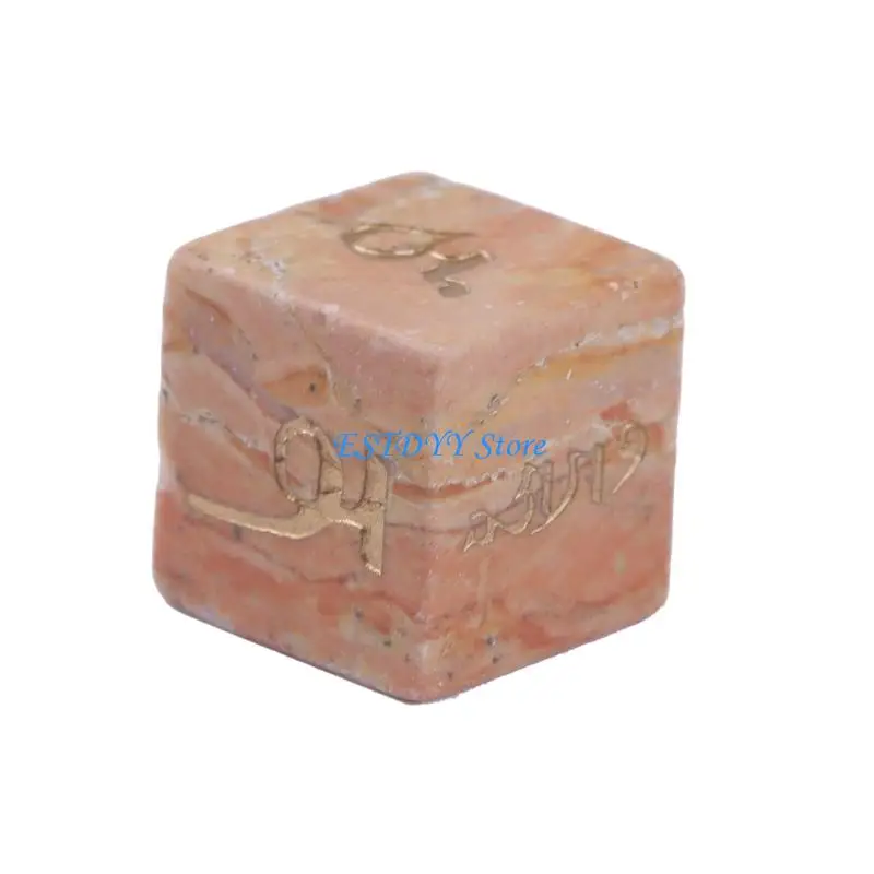 G6de Natural Crystal Six Side Dices Mult Sidide Table Game Dices Round Corner Play Dices Board Game Association #5