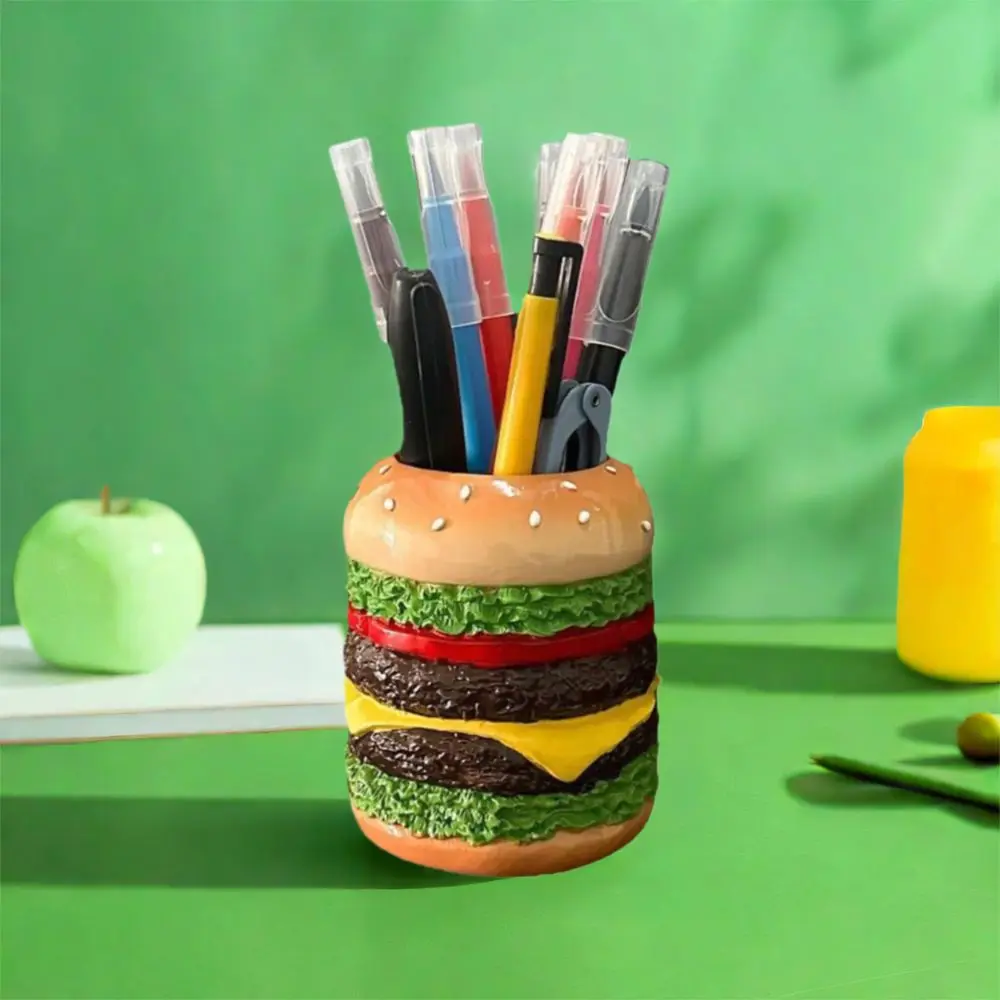 Simpatico portapenne dal design di Amburgo, creativo e divertente, contenitore per riporre il desktop, multiuso, liscio, per esposizione di matite, regalo per ragazza