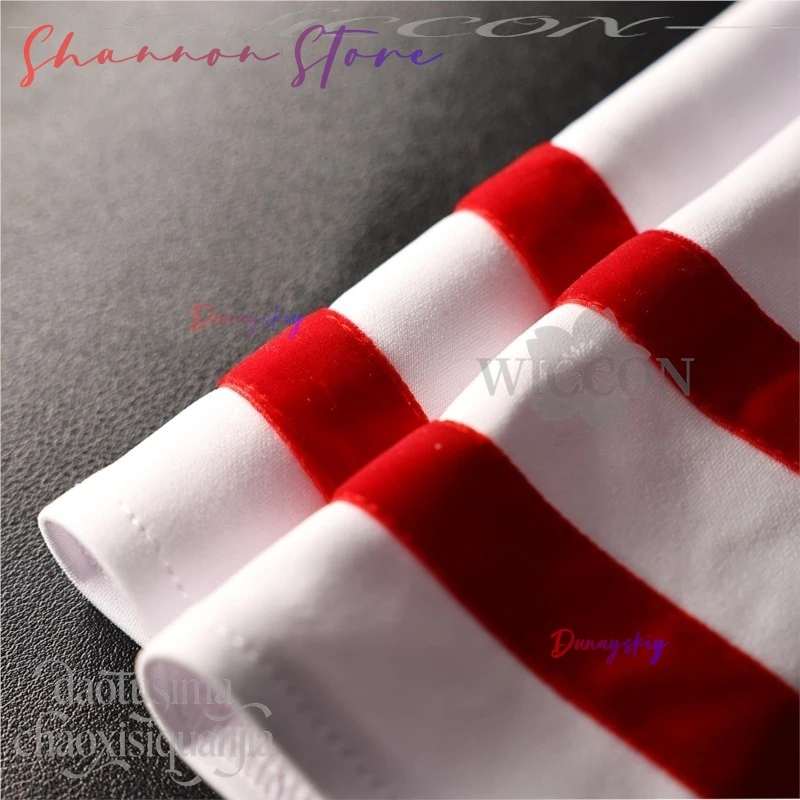 كيو كاي زي أنيمي KINDDOMM تأثيري أحمر طويل ريترو موحدة نمط الحجاب الأسود الباروكات هالوين عيد الميلاد حفلة لعب الأدوار #3