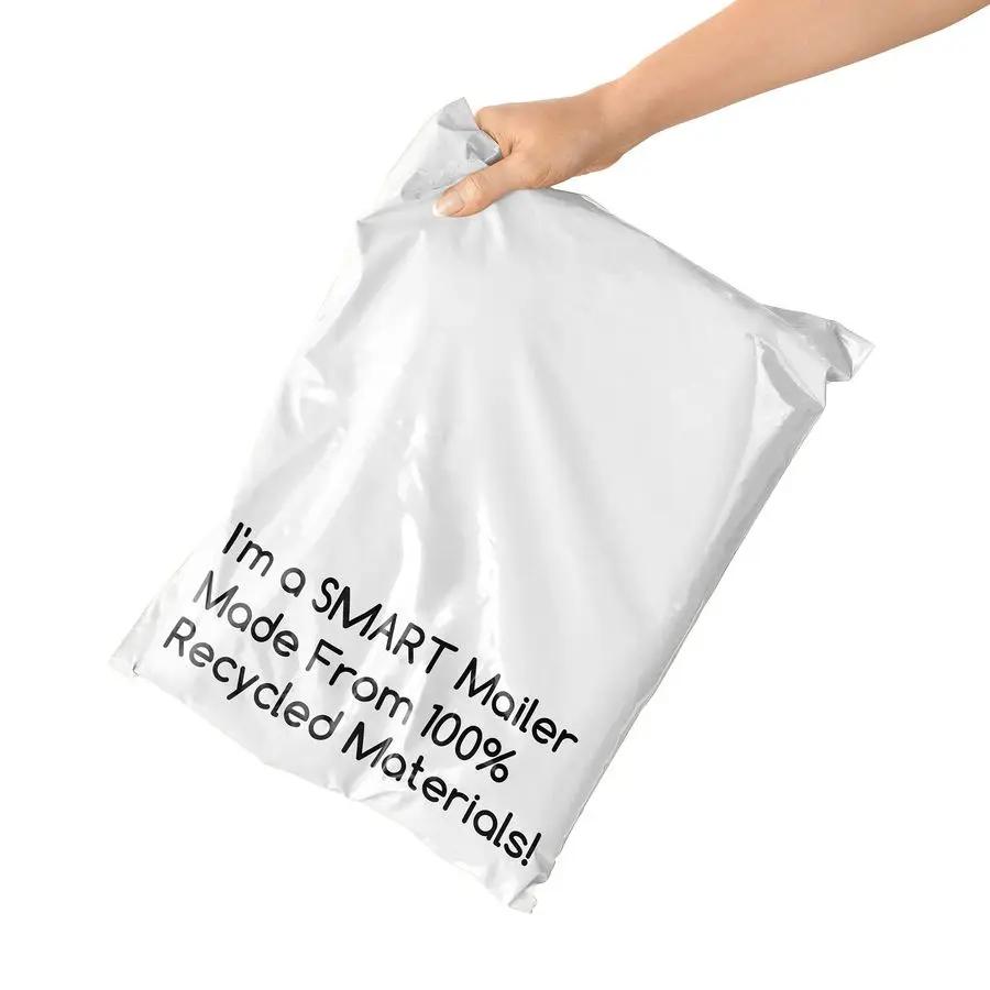 

Почтовые пакеты из переработанного полимера, 10x13 дюймов, 100 штук, экологичная упаковка, конверты, почтовые пакеты, толщина 2,5 мил, SMART Mailer