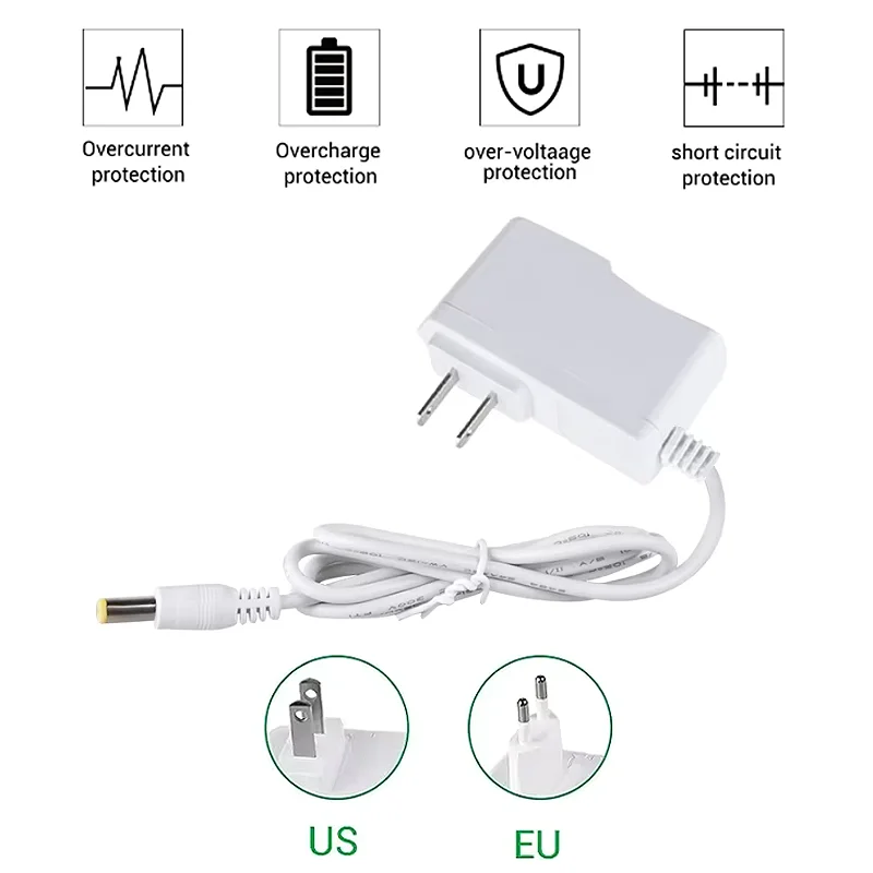 12V 24V Power Supply 1A 2A 3A Lighting Transformer LED Strip Connector AC/DC Conversion Power Adapter Charger Power Supply