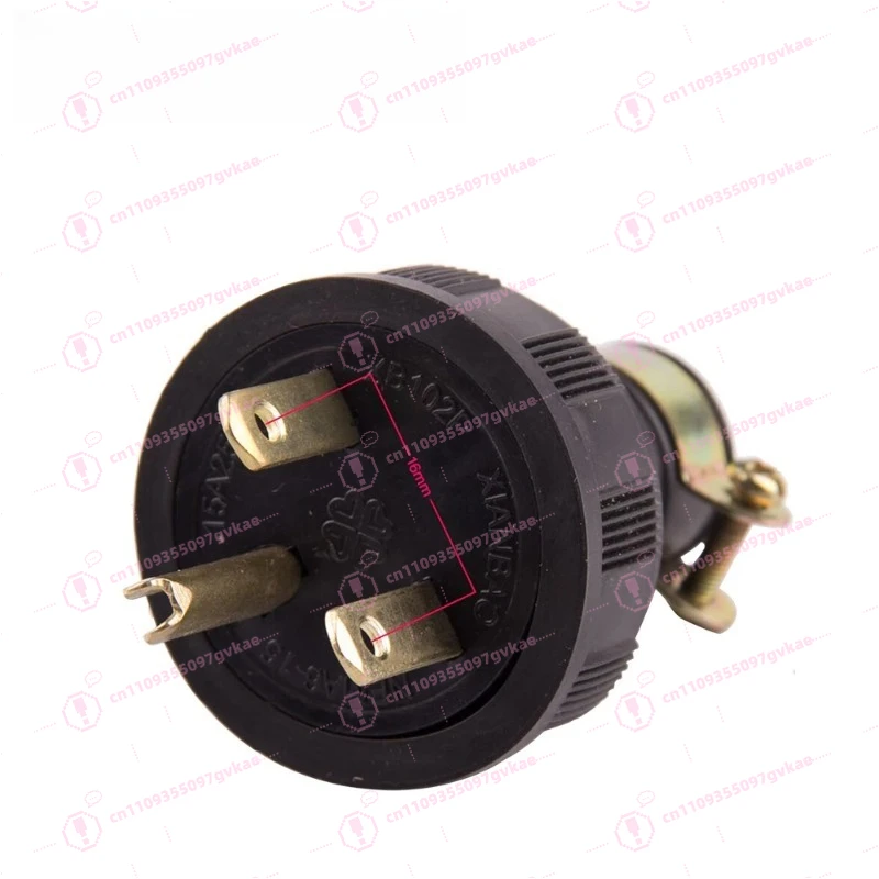 High Quality TG950 Generator Japanese American Plug Adapter Power Supply Plastic Docking Wall 3 Pin Plug