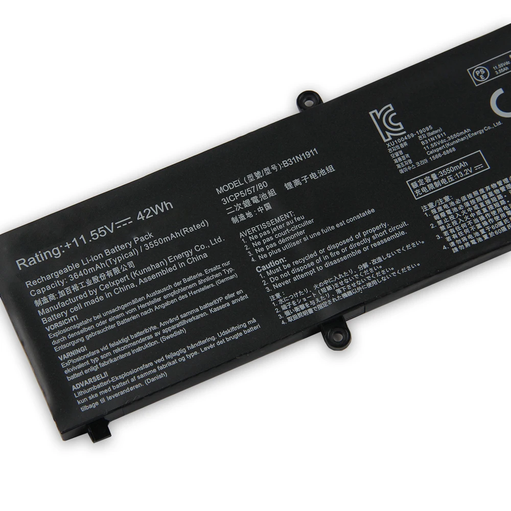 42Wh Battery C31N1911 For ASUS VivoBook Flip 14 TM420IA M413 M413DA TM420IA F413 K413 X413 Notebook X X413FF X421DA B31N1911