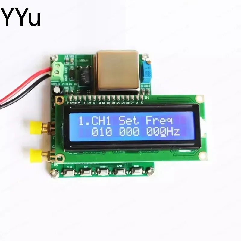 custom for New Dual Channel RF Signal Generator 4kHz-220MHz Sweep Function 2 Independent Programmable Outputs Lab Test