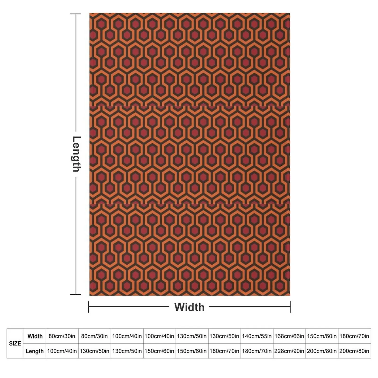 Path to Overlook Hotel Throw Blanket couch cozy soft plush fuzzy picnic outdoor blanket