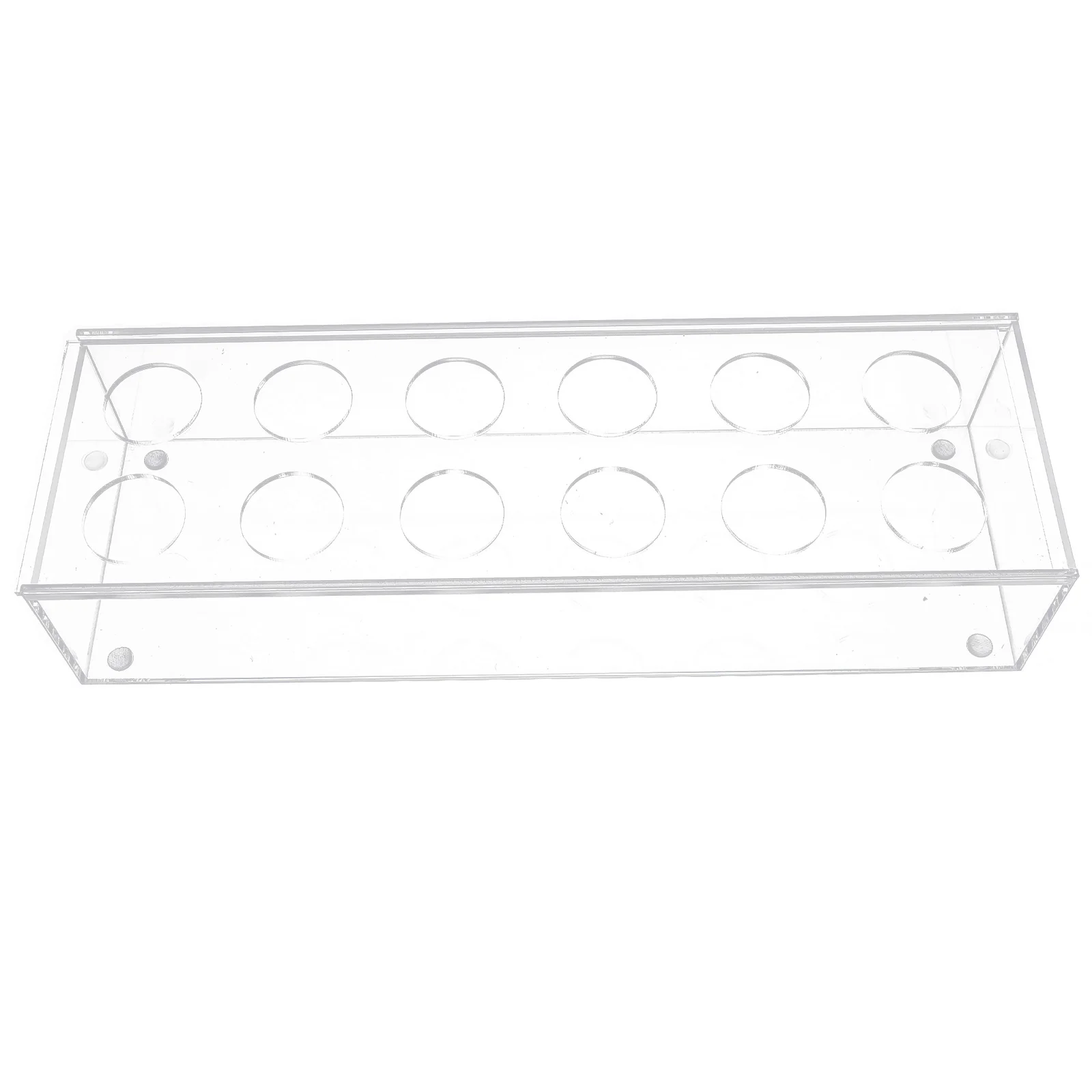 

Acrylic Floral Vase Rectangular Shape Small Bouquet Holder for Desktop Dried Flower Arrangement Home Decoration Living Room Vase