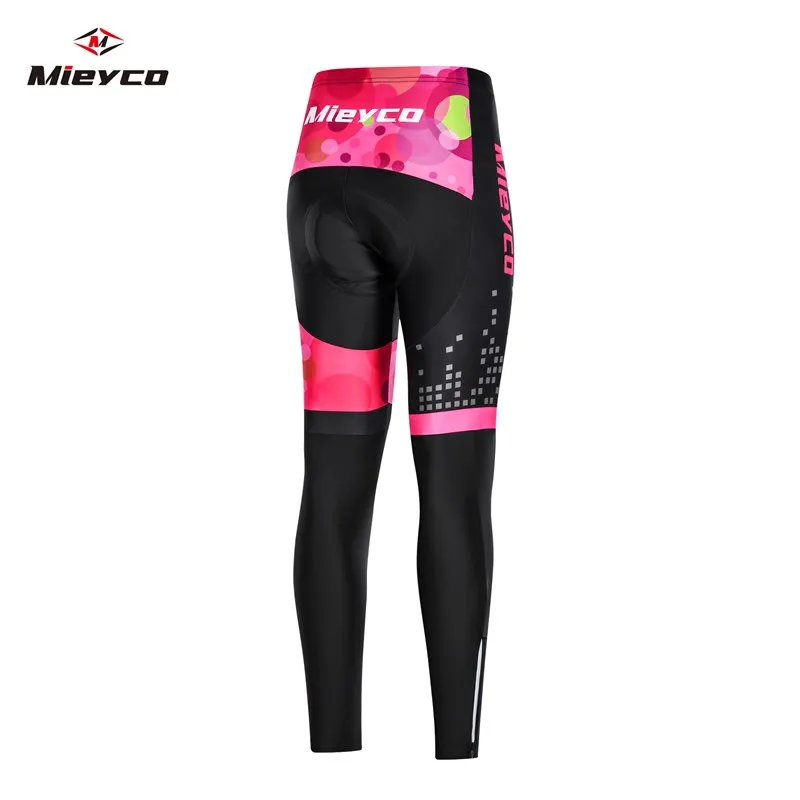 Women Cycling Pants Long Leggings Ciclismo Breathable MTB Mountain Bicicleta Tights with 5D Gel Padded Trousers Cycle Clothing