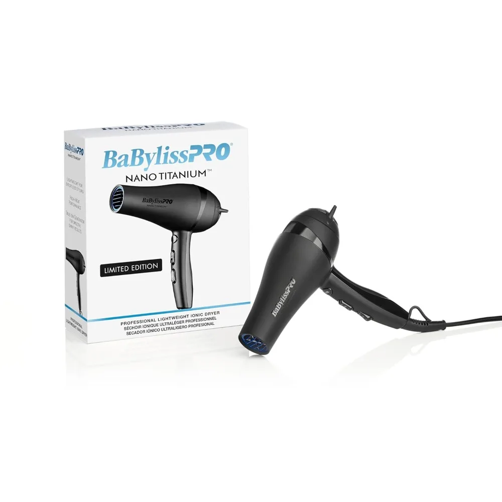 Hair Dryer, Nano Titanium 2000-Watt Blow Dryer, Professional/Ionic, Hair Diffusers