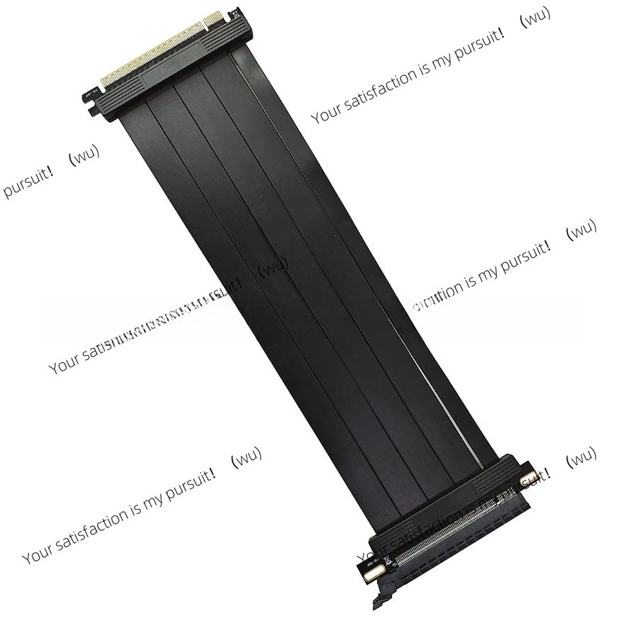 180 degree PCIE4.0 X16 graphics card extension cable chassis transfer cable full speed stable and lossless