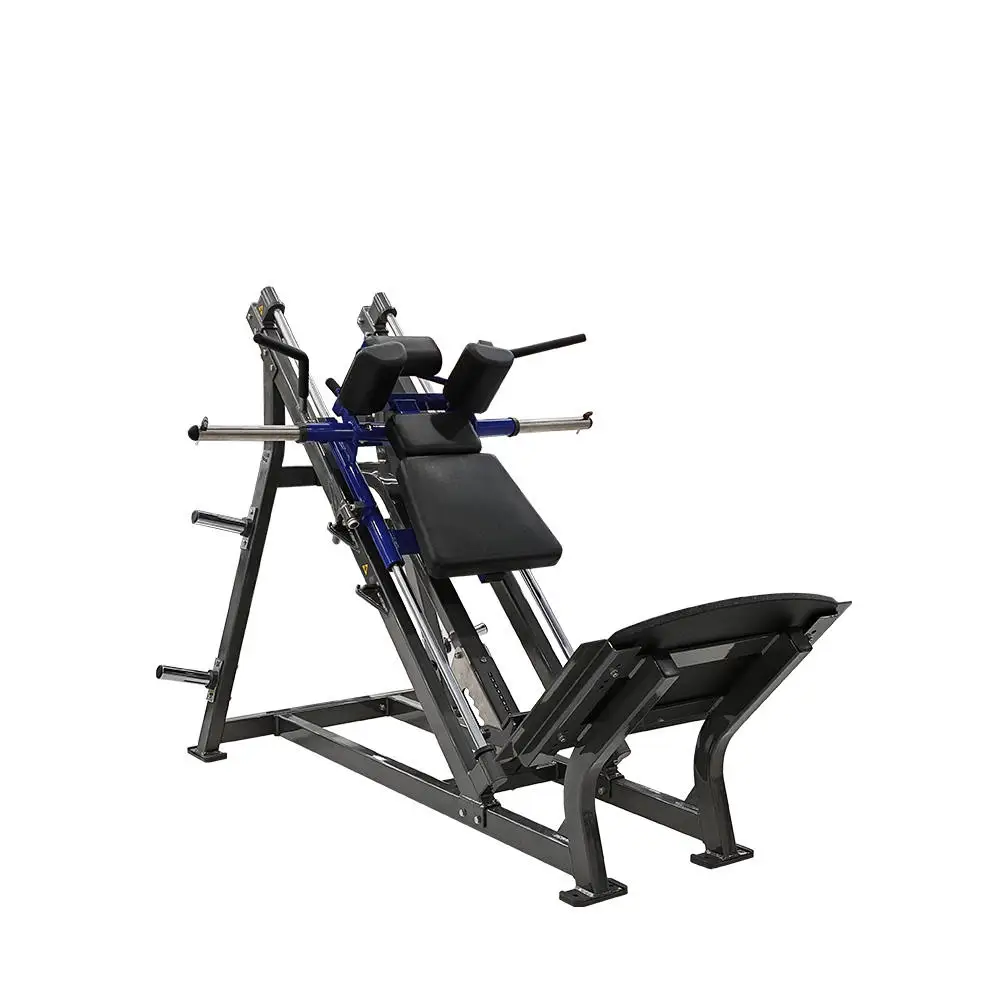 Commercial 45 Degree Leg Press Hack Squat Combo Machine For Strength Training Gym Equipment