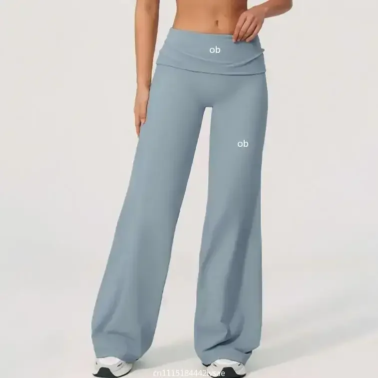 Yoga Pants Women High Waist Fitness Sports Flared Trousers Gym Workout Jogging Wide Leg Pants Female Dance Sports Flared Pants