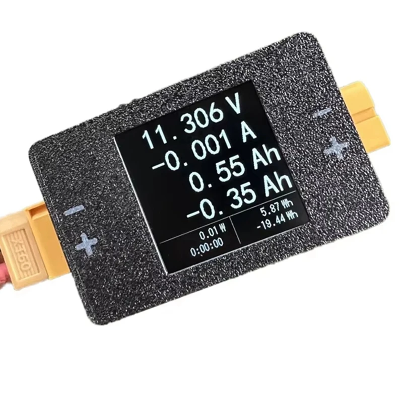 

ABRE-Новый 25A 0-150V двунаправленный анализатор напряжения постоянного тока, тока, радиоуправляемого зарядного устройства, тестер для зарядки и разрядки, ваттметр
