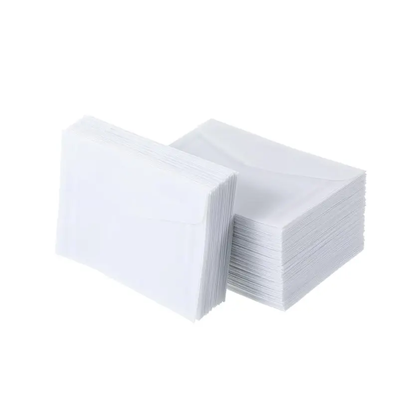 

Glassine Envelopes 100 PCS Translucent For Stamps,Clear Self-Sealing Large Envelopes 4.5 X 3.2"