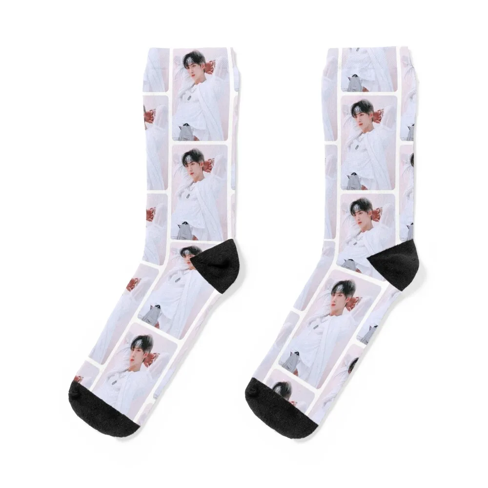

Jiung P1Harmony P1H Siren Socks sports stockings luxe ankle bright garter Socks Male Women's