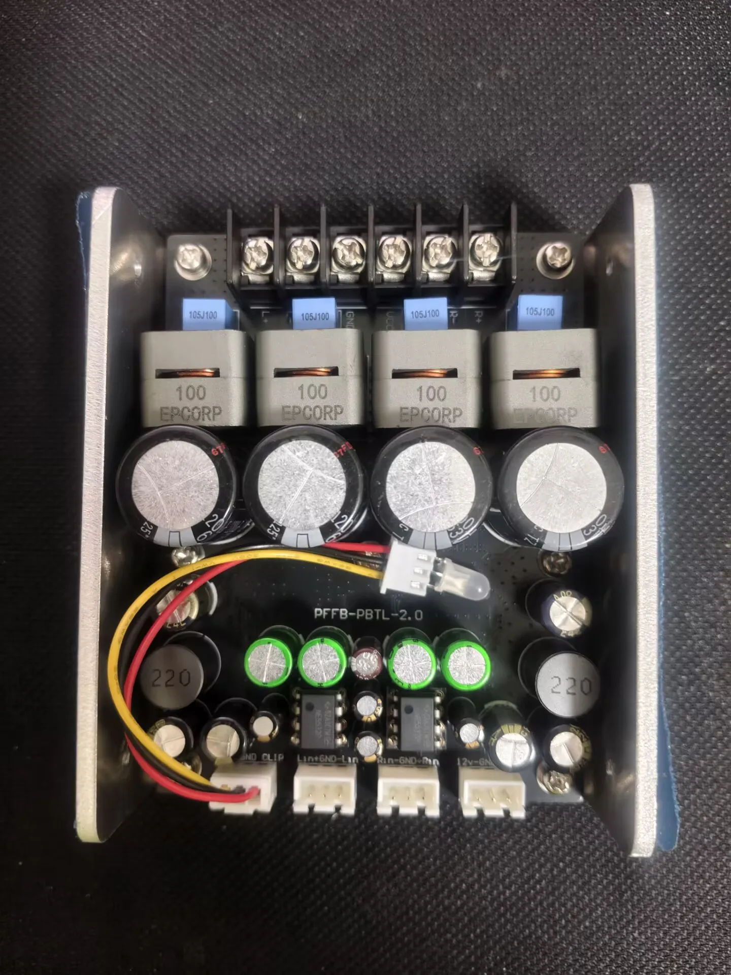 TPA3255 Digital Power Amplifier Board PBTL Dual-Chip Balanced Input PFFB Feedback 600x600w