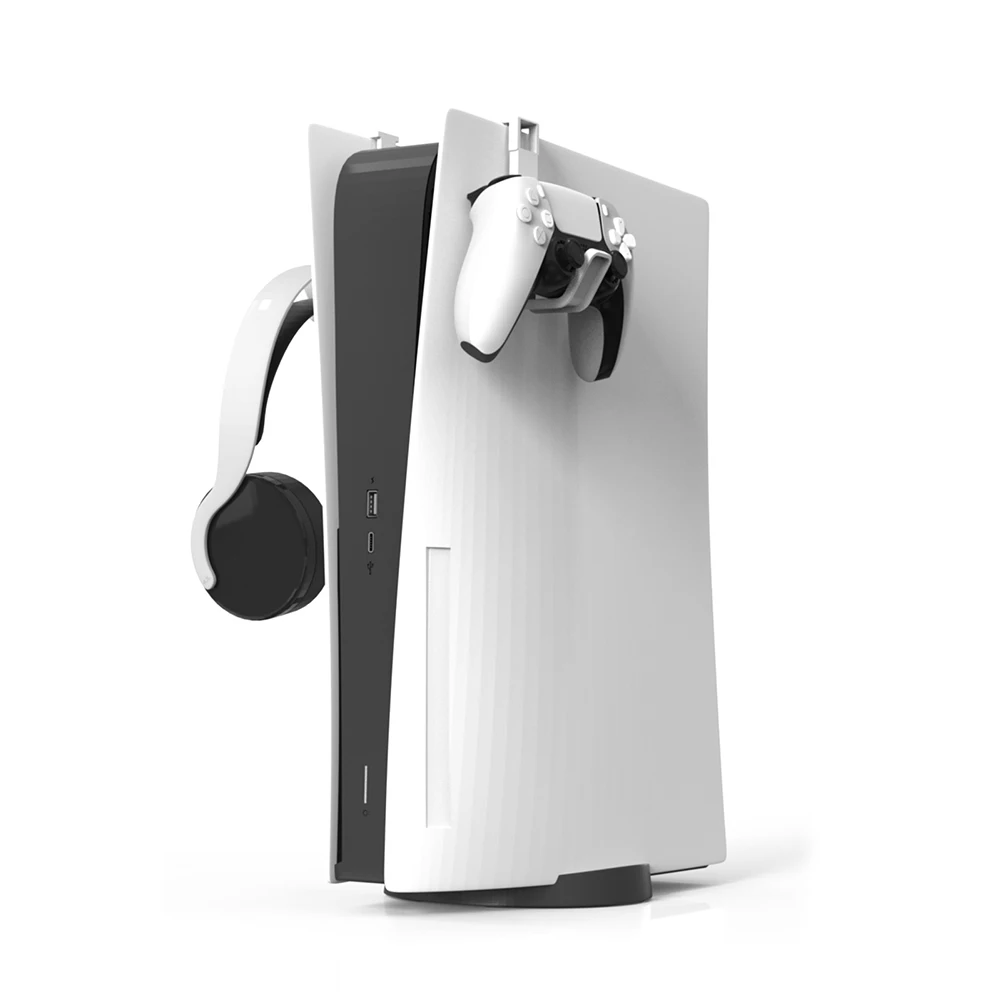 Gaming Headset Controller Hook Holder Space Saving Controller Headphone Hanger Stable Display Stand for / Slim