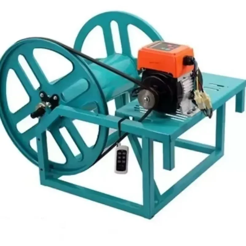High Quality Three-wheeler Electric Farm Automatic Mobile IOT-enabled PLC-controlled Water Hose Reel Rain Irrigation