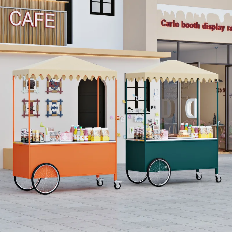 Customizable mobile food truck, fair trade truck, night market wrought iron float