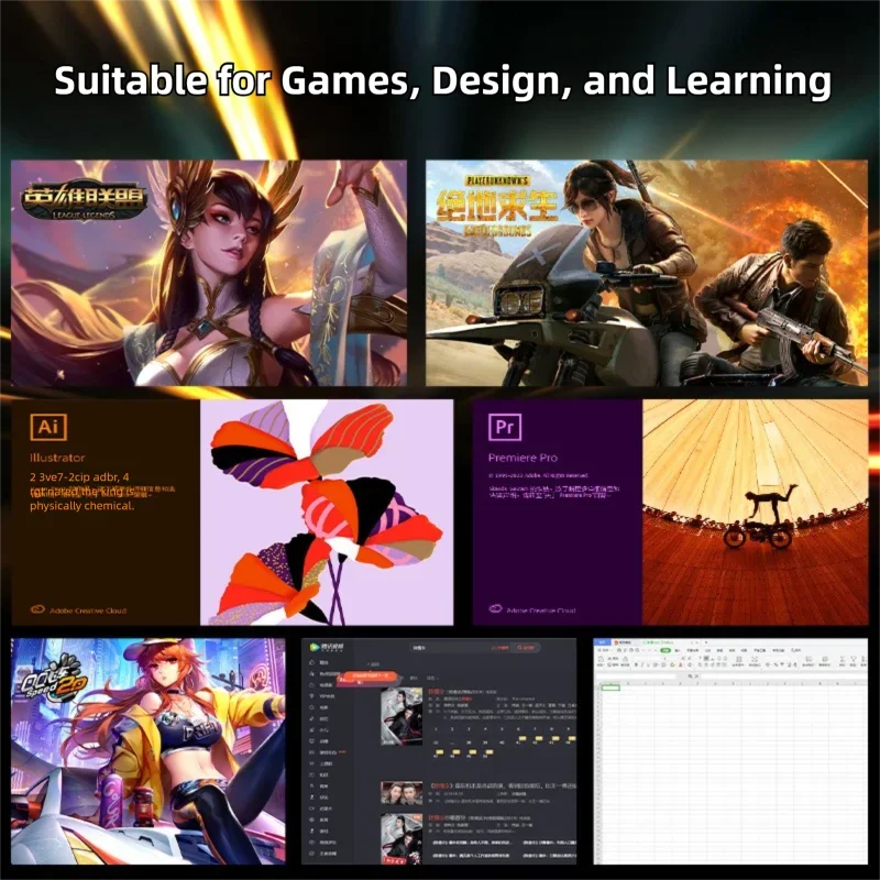 كمبيوتر محمول للألعاب AMD Ryzen R5 R7 مقاس 15.6 بوصة، كمبيوتر محمول محمول، 16 جيجابايت DDR4 512 جيجابايت IPS WiFi بإضاءة خلفية لبصمة الإصبع، خاص