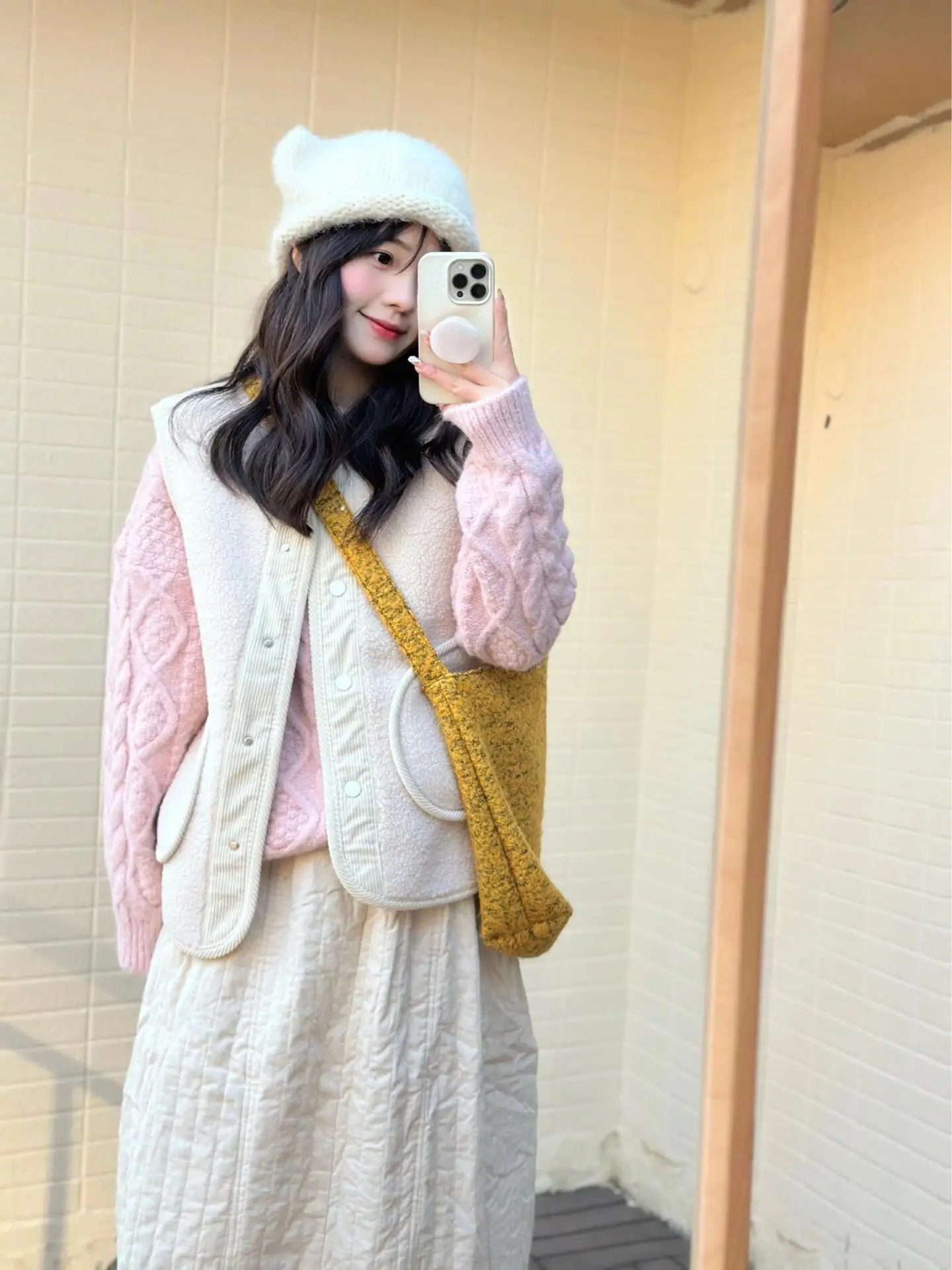 Double-Sided Wear Thiened Svel Lamb Fur Jaet Women's Cotton Padded Loose Fluffy Cotton Clothes Warm Winter Coat