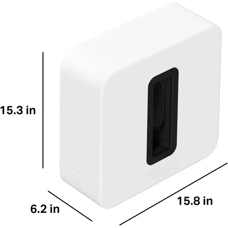 2025 hot sale Authenticity guarantee.Sub 4 - Wireless Subwoofer Home Audio›Speakers›Subwoofers - White