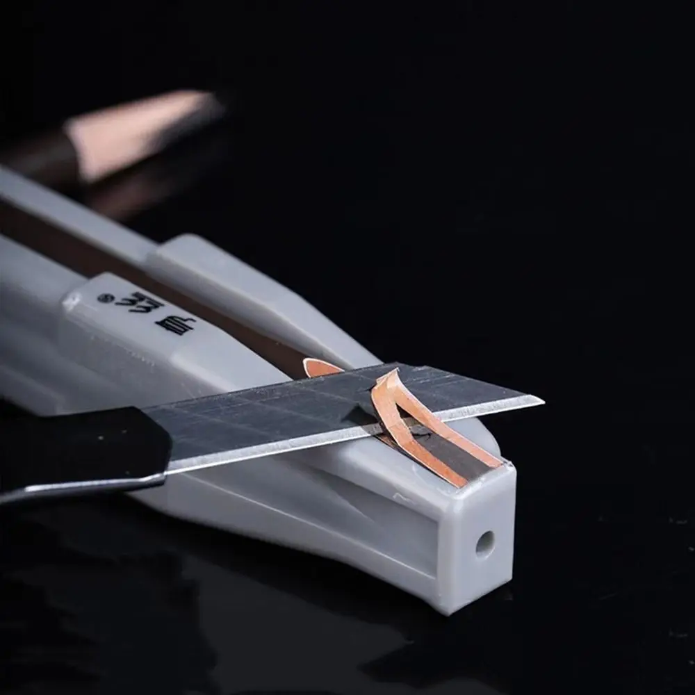 Tattoo Sharpening Tip Thin Tools Eyebrow Sharpening Slot Eyebrow Pencil Sharpener Base Pencil Flattening Tool Makeup Profiler