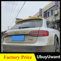 For Audi A4 B8 Allroad Avant 2008-2016 High Quality ABS Plastic Material Rear Trunk Lip Spoiler Wing Car Accessories