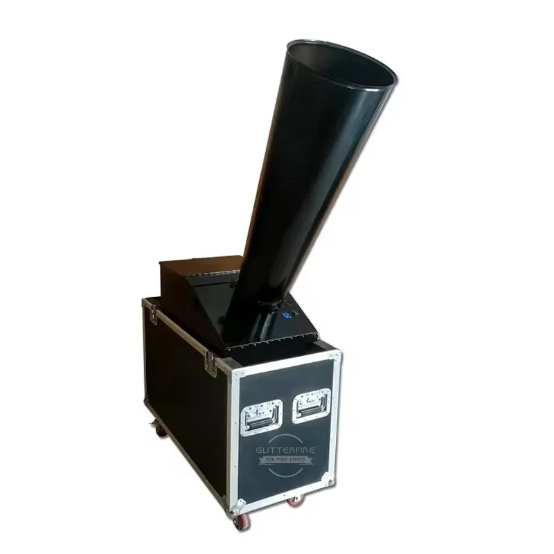 

Stage Big CO2 Rainbow Confetti Cannon Machine Blaster Launcher Confetti Machine Professional Equipment for Wedding Celebration