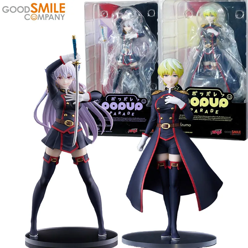 

Good Smile Genuine POP UP PARADE Mato Seihei of Slave Anime Figure Izumo Tenka Role Name Action Toys for Boys Girls Gift Model