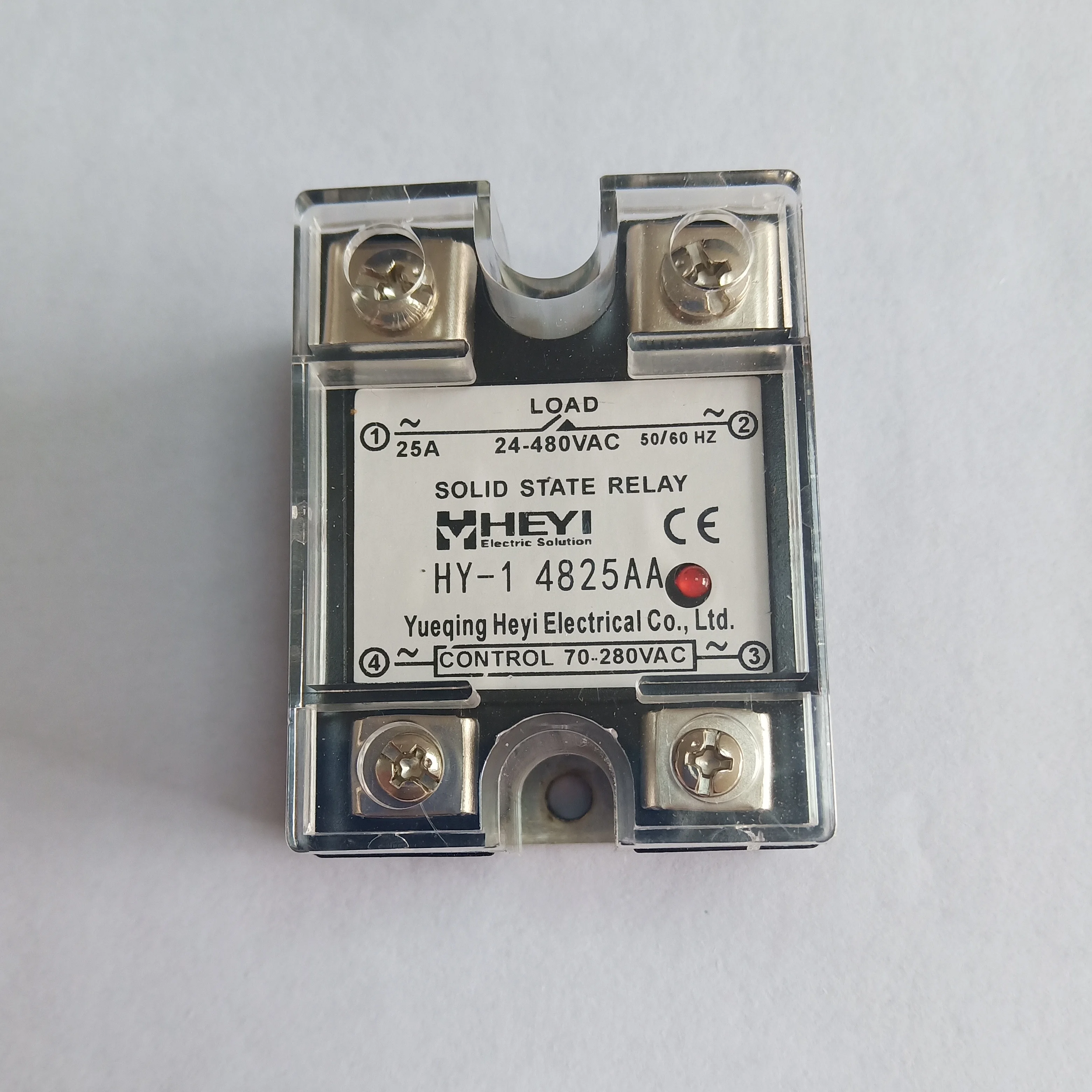 （Spot goods）SSR-25AA,input AC-AC 480Vsingle phase ssr solid state relay voltage type regulator