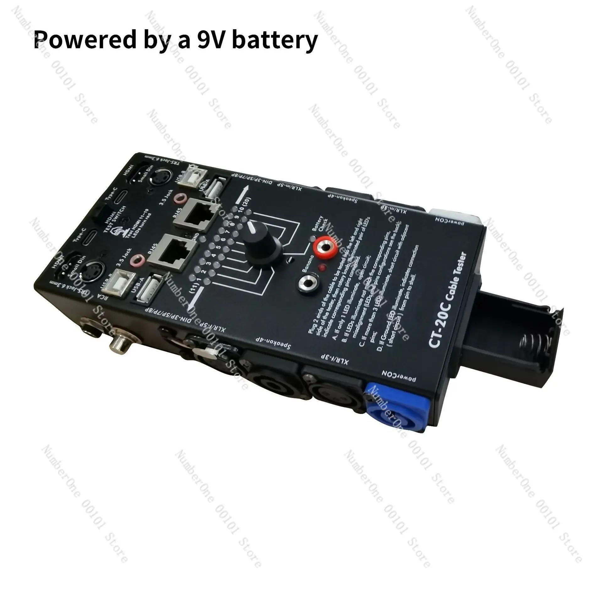 CT-20 Multifunction Cable Tester for Audio, HDMI, Signal Wire Testing