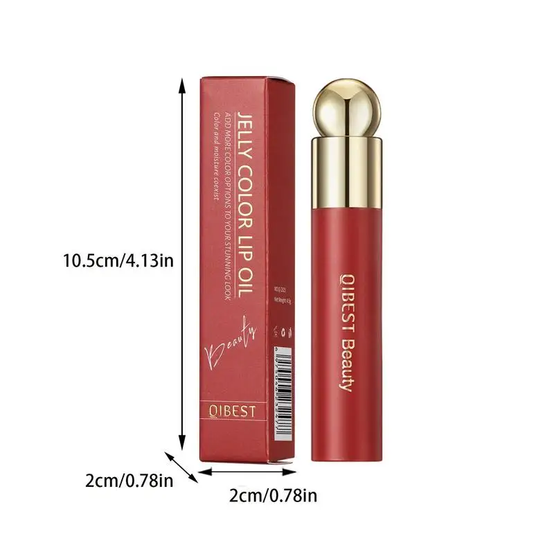 Brillo de labios líquido hidratante, esmalte de labios antiadherente de larga duración, aceite de labios rojos, tinte de labios, maquillaje, cosméticos