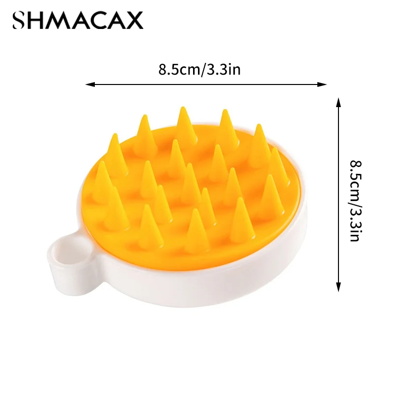 Silicone Shampoo Scalp Hair Massager Shampoo Massage Comb Bath Massage Brush Scalp Massager Hair Shower Brush Comb Care Tool