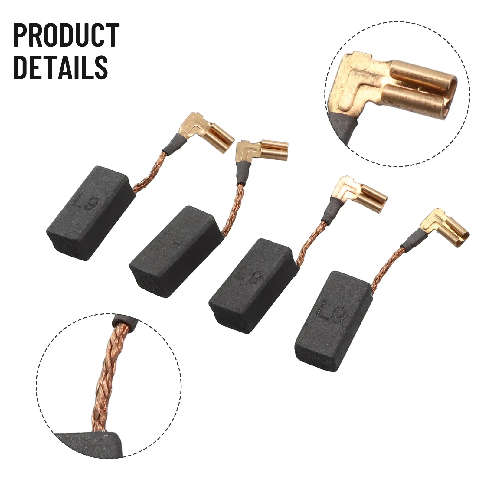 

Motor Brush Carbon Brushes Blowers Circular Saws For DWE4120N For N097696 Power Tools For Angle Grinder For DWE4011