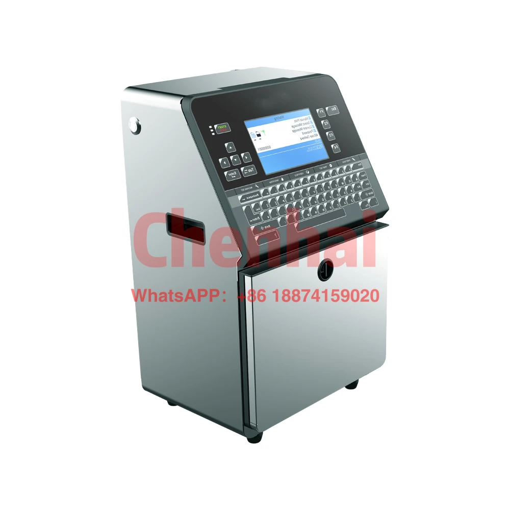 FASTJET560  online Inkjet Coding Printing Machine for Tin Can Pack Bag Pouch Paper Plastic Inkjet Printer