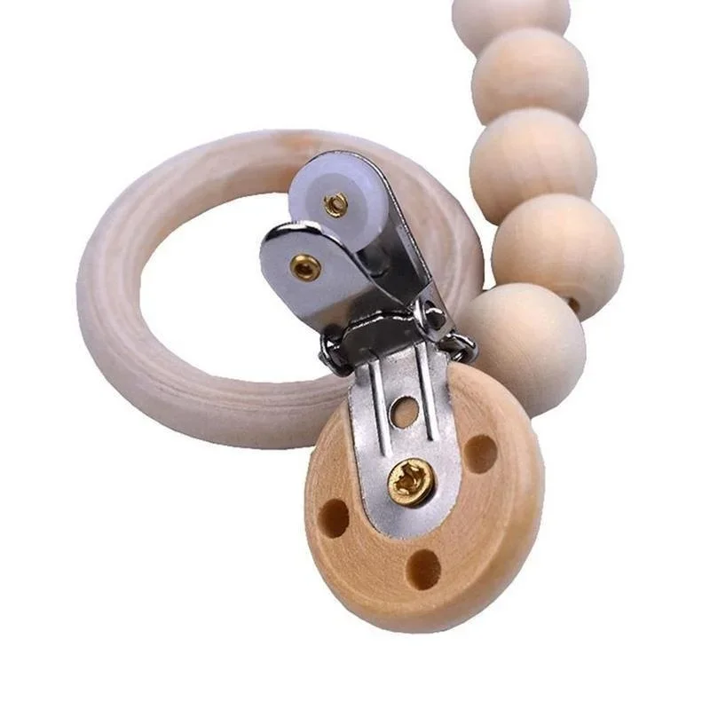 赤ちゃんのおしゃぶりホルダー,クリップチェーン,シリコンビーズ,偽の乳首,歯が生えるストラップ