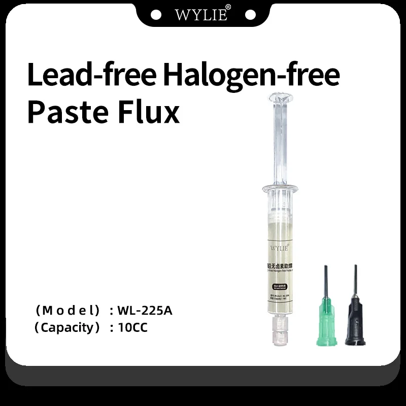 WYLIE WL-225A Lead-free Halogen-free Paste Flux Suitable For Mobile Phone Precision Welded Components CPU Disassembly Repair