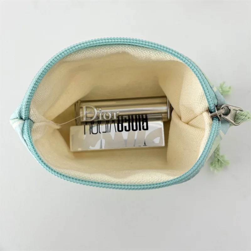 YIFAN  Wholesale 4 Bags /Set, Cotton Coin Purses Retro Women  Cosmetic Bag Toiletry Makeup Organizer Pouch Zipper for Girs