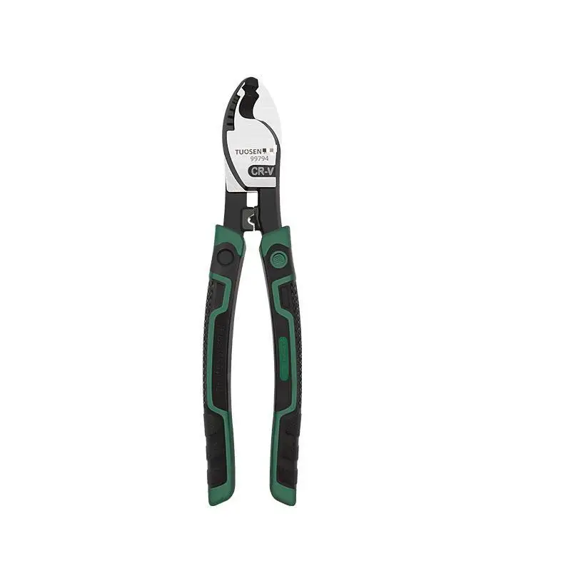 1pc 6/8/10 Inch High Carbon Steel Cable Cutter Pliers Electrician Manual Wire Stripper For Household Appliance Repair Hand Tools image 3