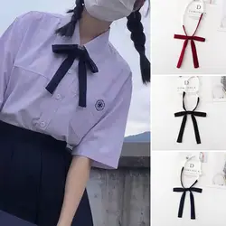 女の子のための蝶ネクタイ,日本の制服,シャツの蝶ネクタイ,韓国のコスプレ,衣類アクセサリー,jkスタイル