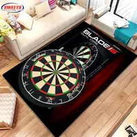 HD Dart Target Carpet Living Room Bedroom Hallway Long Strip Alfombra Anti-slip Soft Area Rug Sofa Doormat Home Decor Mat Gift