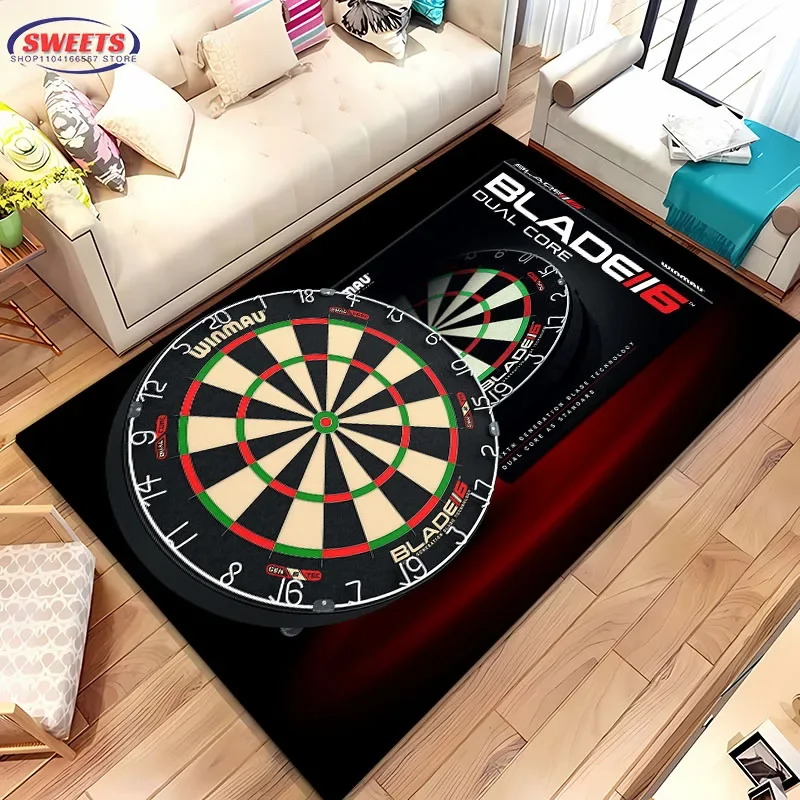 HD Dart Target Carpet Living Room Bedroom Hallway Long Strip Alfombra Anti-slip Soft Area Rug Sofa Doormat Home Decor Mat Gift