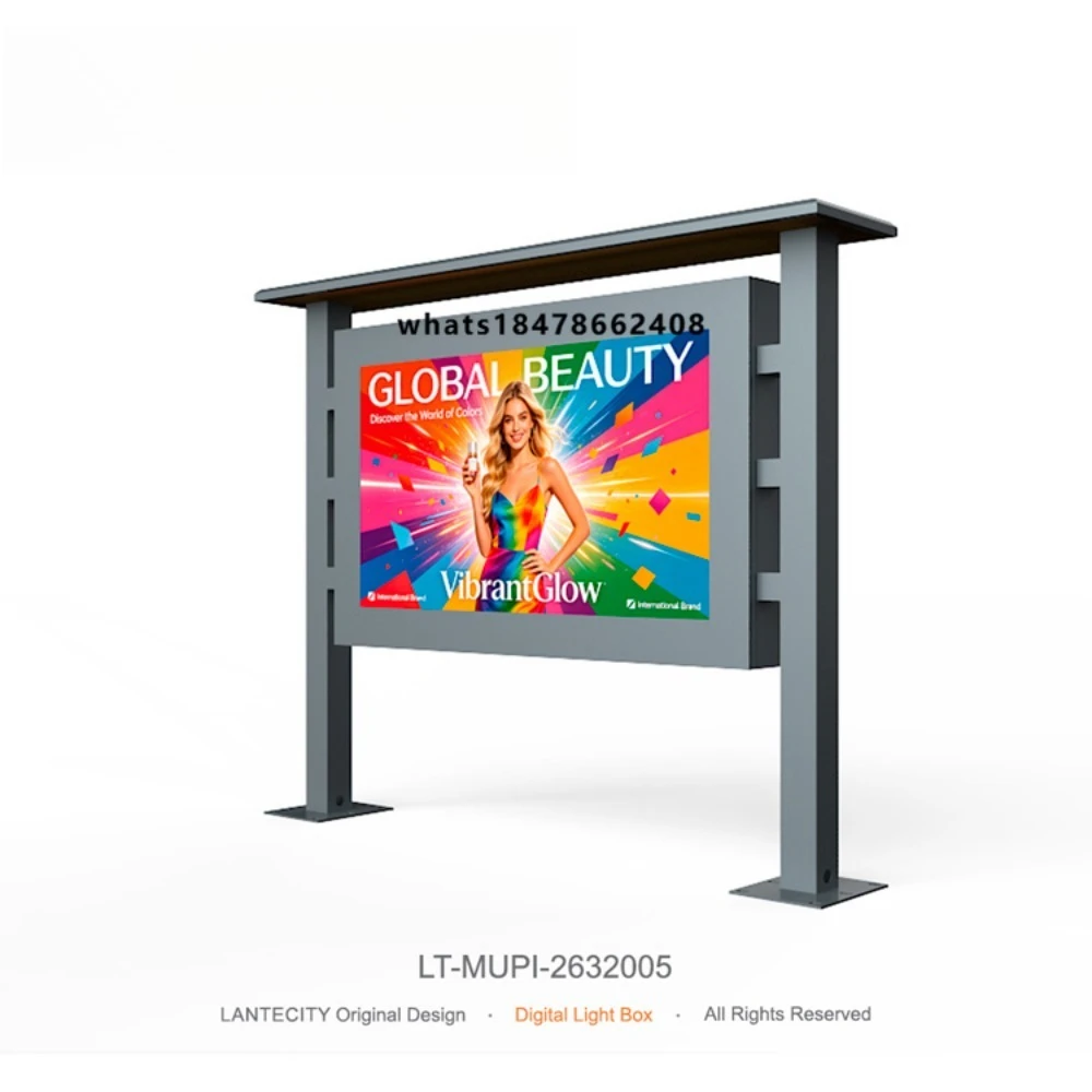 LCD Advertising Display for Public Area Use