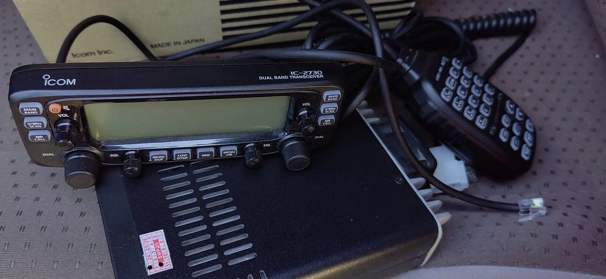 IC-2730A IC-2730E جهاز اتصال لاسلكي صغير للأذن هام راديو طويل المدى Cb Uhf 5000 كجم مسافة قوانغتشو 100 كجم هاتف داخلي 27 ميجا هرتز Ssb