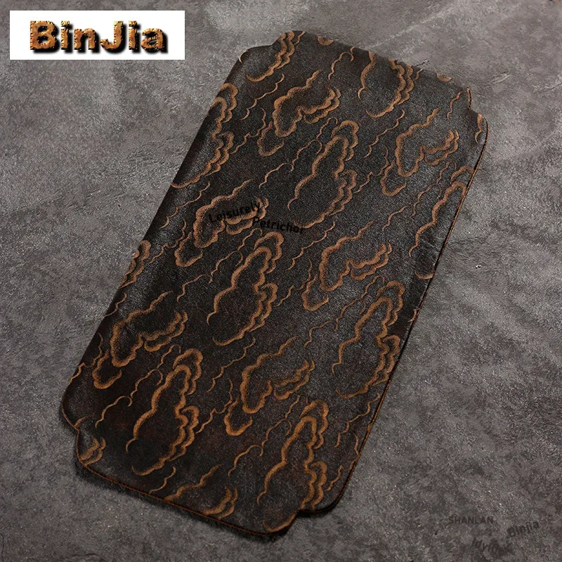 

Embroidery Cloud Veil Double-sided Tea Table Mats Zen Drink Coaster Household Dinner Table Cloth Mat Teaset Accessories Craft