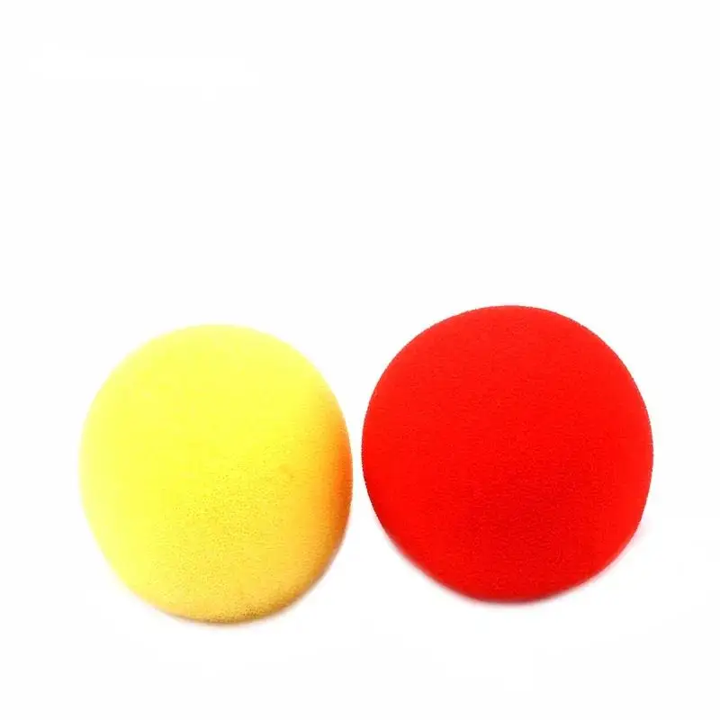 Magic Tricks  Color Change Sponge Ball, Funny, Super Soft ,Yellow Red Color, 2pcs/Set , Close Up ,Stage ,Props,Gimmick, Pro