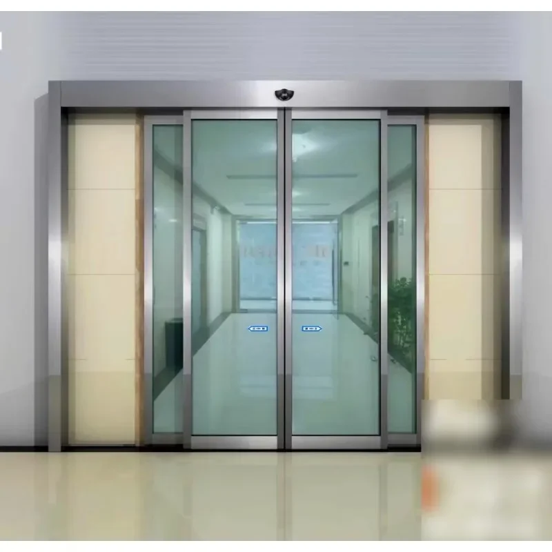 Good price automatic entrance doors with aluminum profile