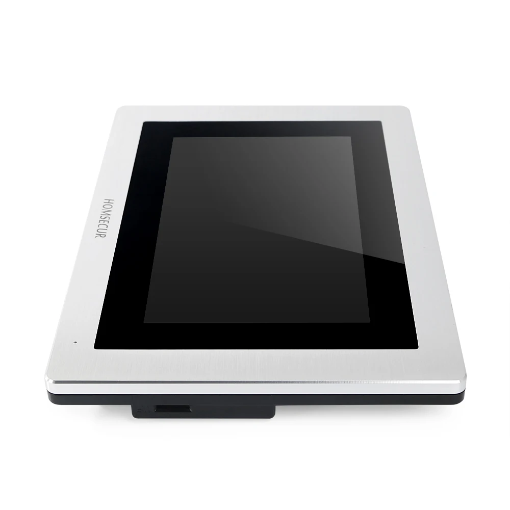 Tuya APP Control PoE Powered 7” WIFI Monitor IP65 Doorbell Camera Fingerprint RFID Access Video Entry Intercom Snapshot Record