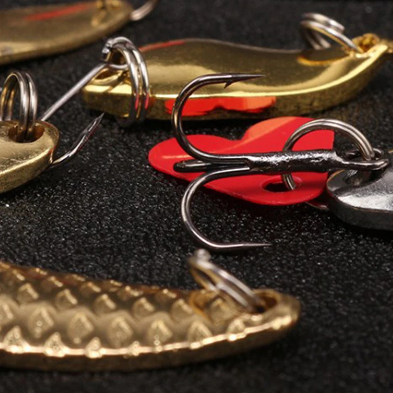 20PCS/Set Metal Jig Spoon Spinner Fishing Lure Wobbler Bait Set With Fishing Tackle Box Kit For Fishing Lure Bait Set